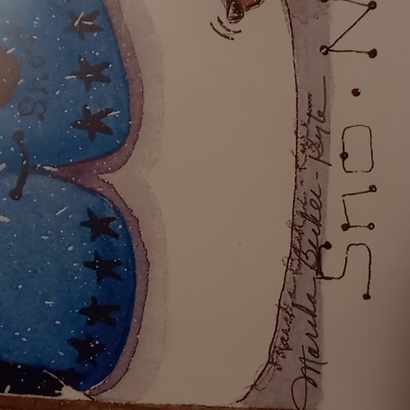 Signed Sno No No Print by Marsha Becker-Kyle - Picture 6 of 7